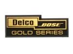 84-96 Corvette C4 Delco Bose Speaker Emblem Gold